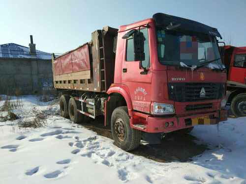 吉林出售转让二手2009年中国重汽豪沃ZZ3257M2941自卸车