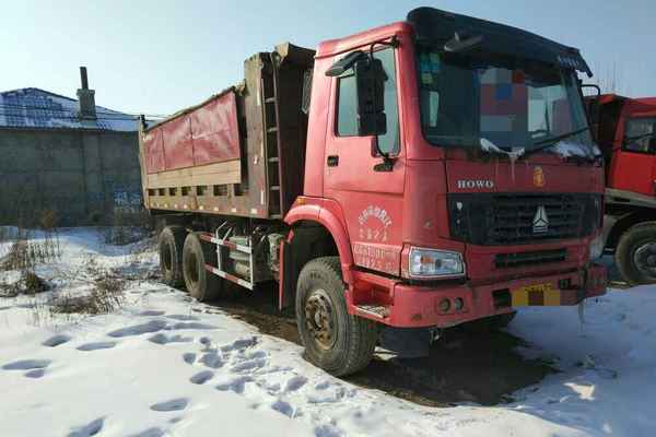 吉林出售转让二手2009年中国重汽豪沃ZZ3257M2941自卸车