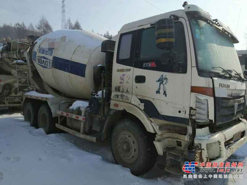 吉林出售转让二手2010年福田欧曼BJ5252GJB搅拌运输车