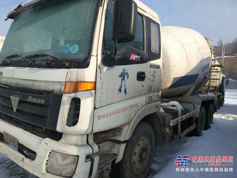 吉林出售转让二手2010年福田欧曼BJ5252GJB搅拌运输车