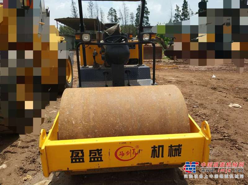云南出售转让二手121小时2016年洛阳盈盛YZF单钢轮压路机
