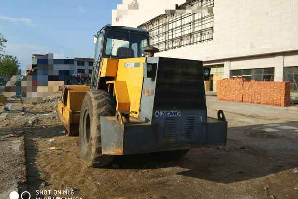 黑龙江出售转让二手7500小时2009年徐工YZ18JC单钢轮压路机