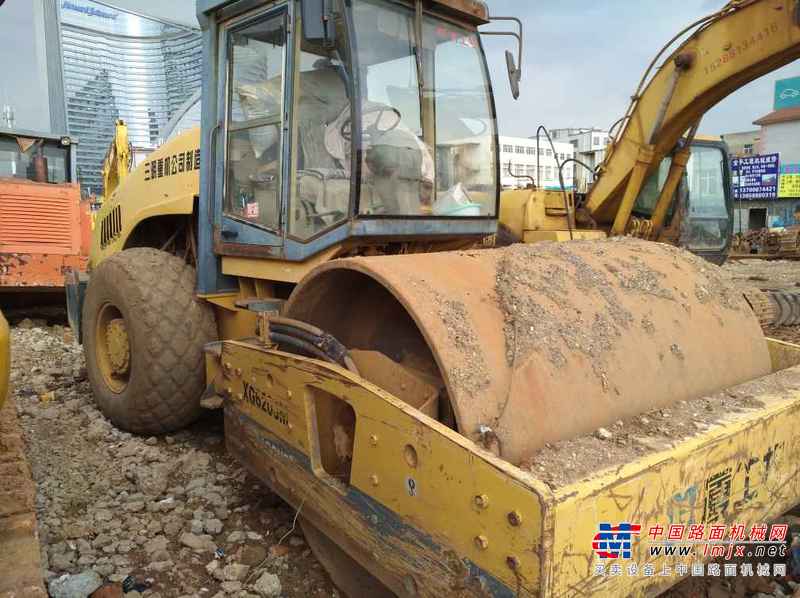 云南出售转让二手2500小时2005年厦工XG6203M单钢轮压路机