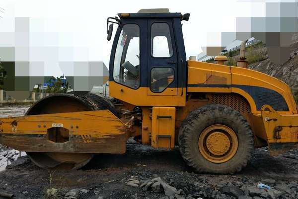 贵州出售转让二手6300小时2009年龙工LG522A单钢轮压路机