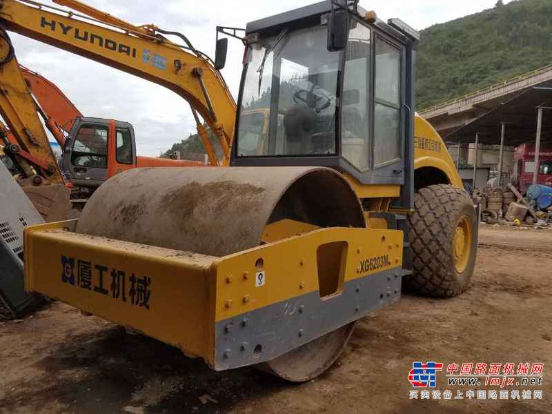 云南出售转让二手4362小时2007年厦工XG6203M单钢轮压路机