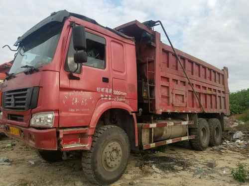 贵州出售转让二手2012年中国重汽豪沃ZZ3257M2941自卸车