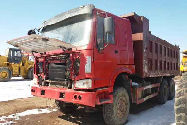 陕西出售转让二手2008年中国重汽豪泺ZZ3257N3648B自卸车