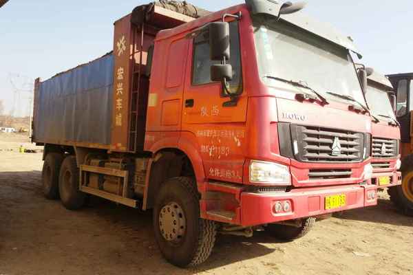 陕西出售转让二手2013年中国重汽豪泺ZZ3257N3648W自卸车