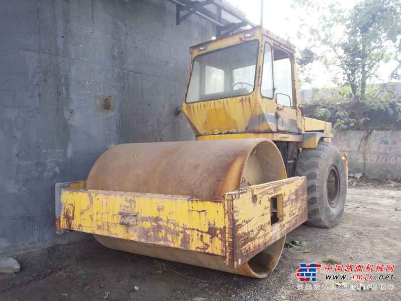 山西出售转让二手6500小时2003年洛建YZ14B单钢轮压路机