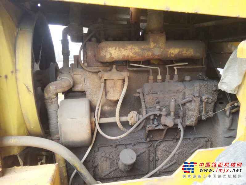 山西出售转让二手6500小时2003年洛建YZ14B单钢轮压路机