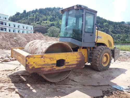 山西出售转让二手6600小时2005年徐工XSM220单钢轮压路机