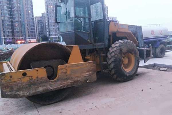 河北出售转让二手6800小时2007年徐工YZ18JC单钢轮压路机