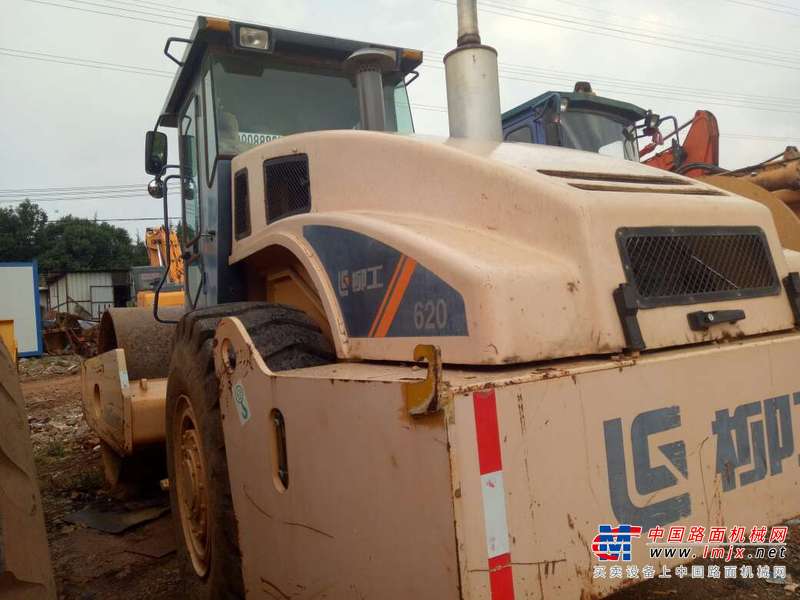 云南出售转让二手3027小时2012年柳工CLG620C单钢轮压路机