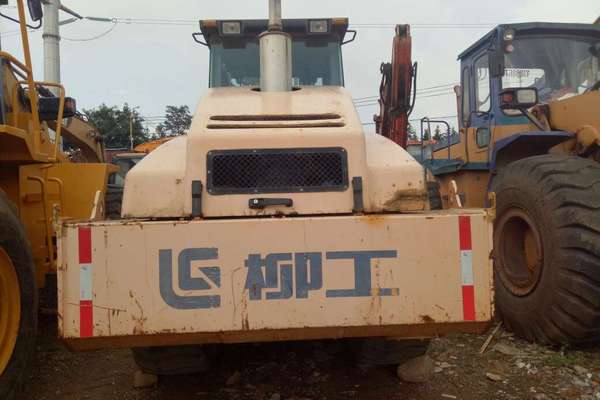 云南出售转让二手3027小时2012年柳工CLG620C单钢轮压路机