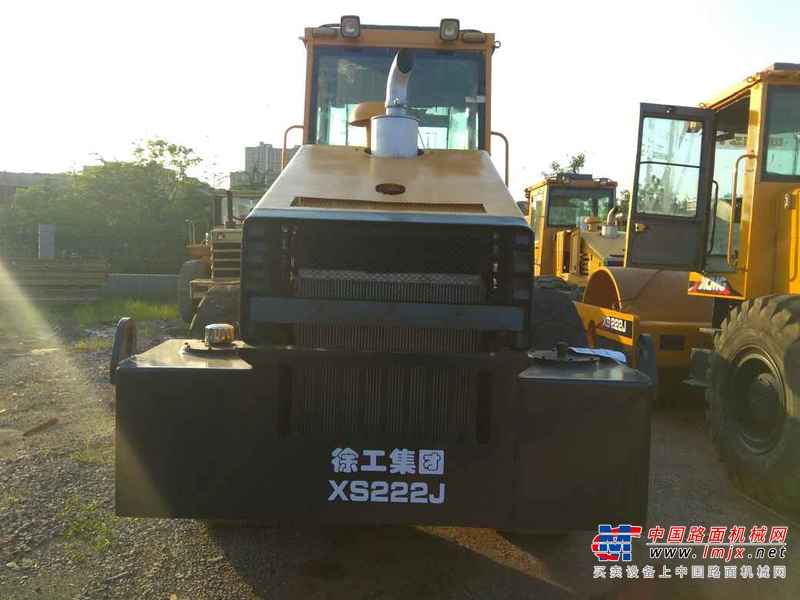 江苏出售转让二手914小时2014年万邦股份SRM220单钢轮压路机