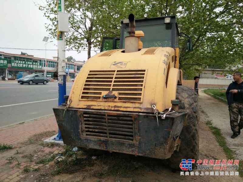 辽宁出售转让二手6000小时2006年洛阳宝路BLS220单钢轮压路机