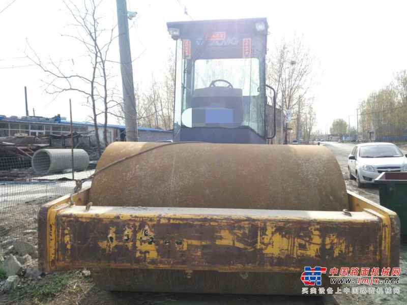 山东出售转让二手5000小时2007年徐工XSM220单钢轮压路机