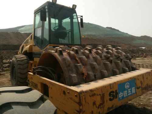 陕西出售转让二手6000小时2010年山推SR22MP单钢轮压路机