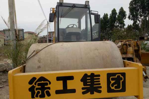 广东出售转让二手6130小时2005年徐工XS202J单钢轮压路机