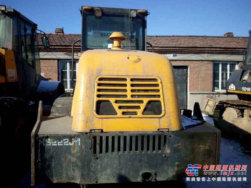 黑龙江出售转让二手10000小时2007年徐工YZ20JC三轮压路机