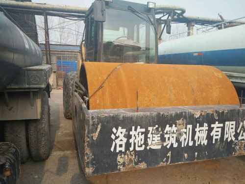 河南出售转让二手13000小时2004年洛建ZY18单钢轮压路机