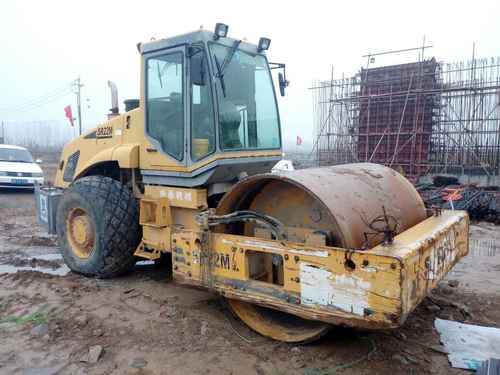 山西出售转让二手5740小时2011年山推SR22M单钢轮压路机