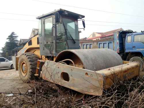 山西出售转让二手3740小时2010年柳工CLG620A单钢轮压路机