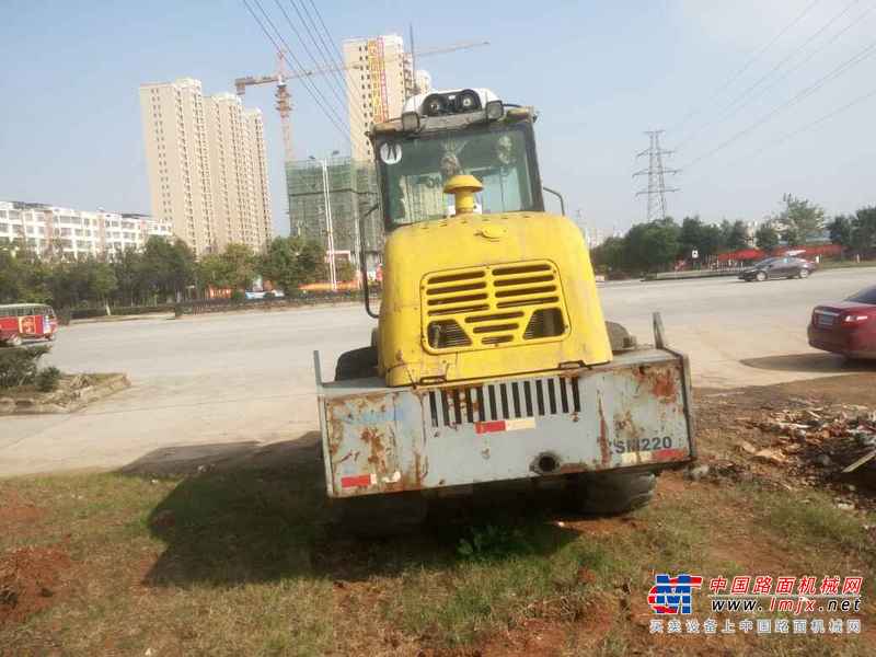 江西出售转让二手5000小时2007年徐工XSM220单钢轮压路机