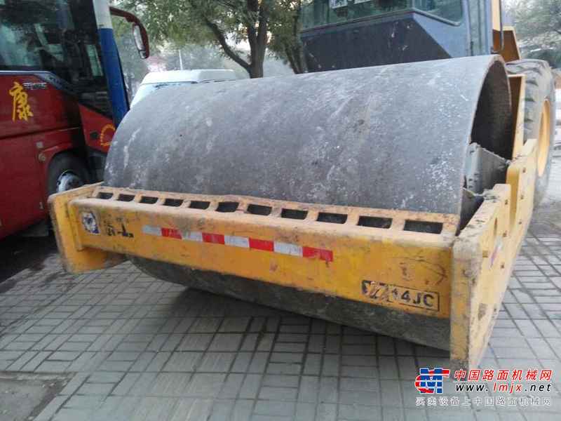 山西出售转让二手4800小时2004年徐工YZ14JC单钢轮压路机