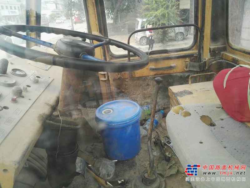 陕西出售转让二手10000小时2003年洛建ZY18单钢轮压路机