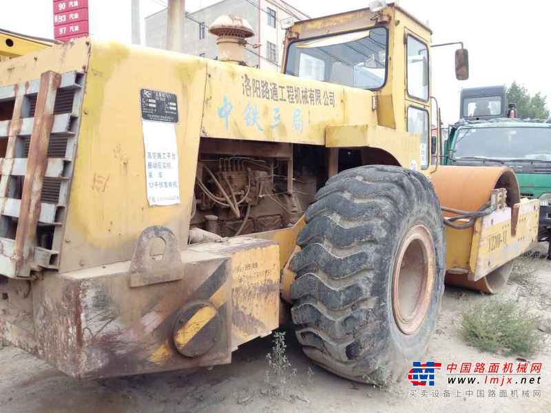 山西出售转让二手8450小时2003年洛阳路通YZ20B单钢轮压路机