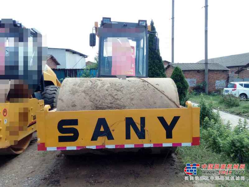 江西出售转让二手1258小时2009年三一重工SSR220轮胎压路机