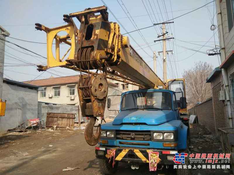 山东出售转让二手6000小时2007年东岳重工QY12C汽车起重机