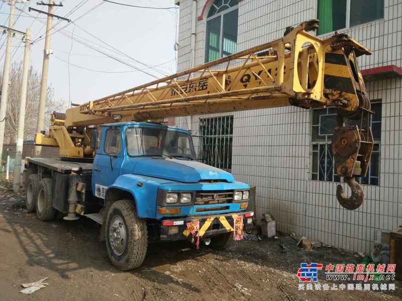 山东出售转让二手6000小时2007年东岳重工QY12C汽车起重机