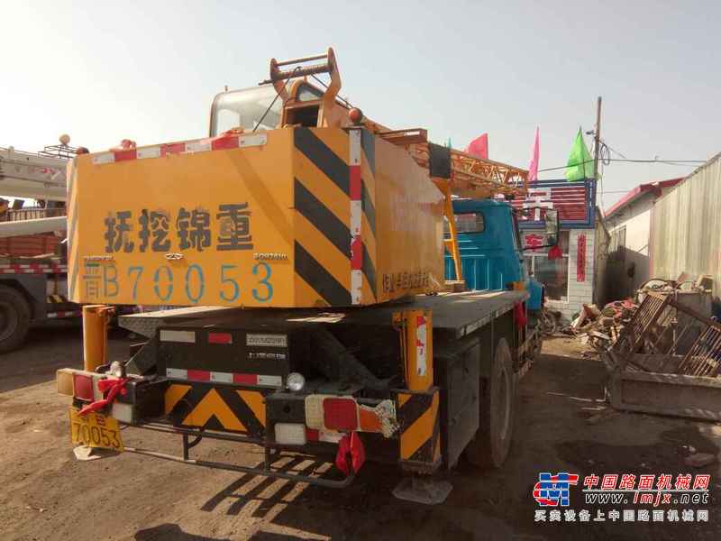 山西出售转让二手8000小时2012年锦工QY8D汽车起重机