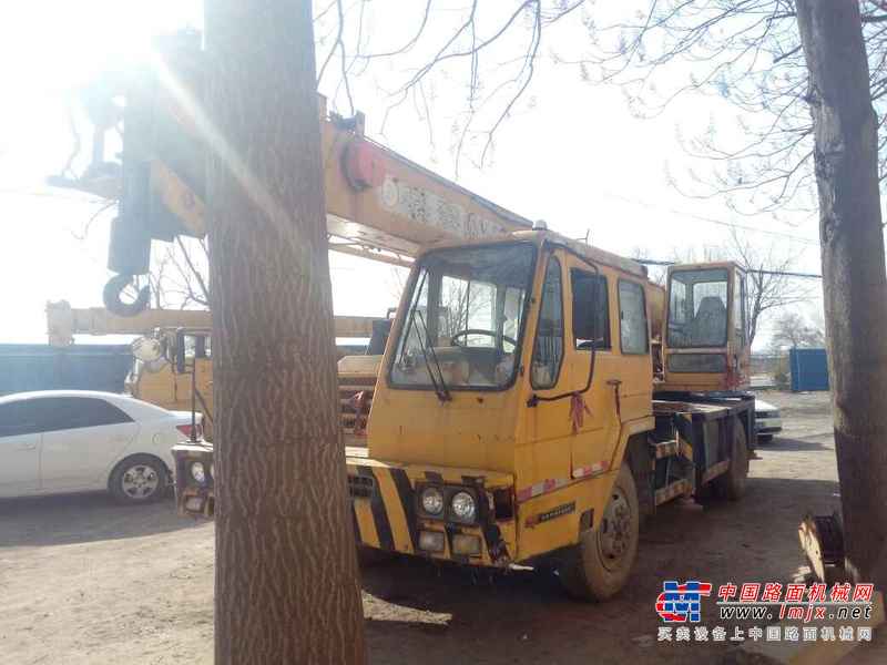 山西出售转让二手8760小时2003年东岳重工QY12E汽车起重机