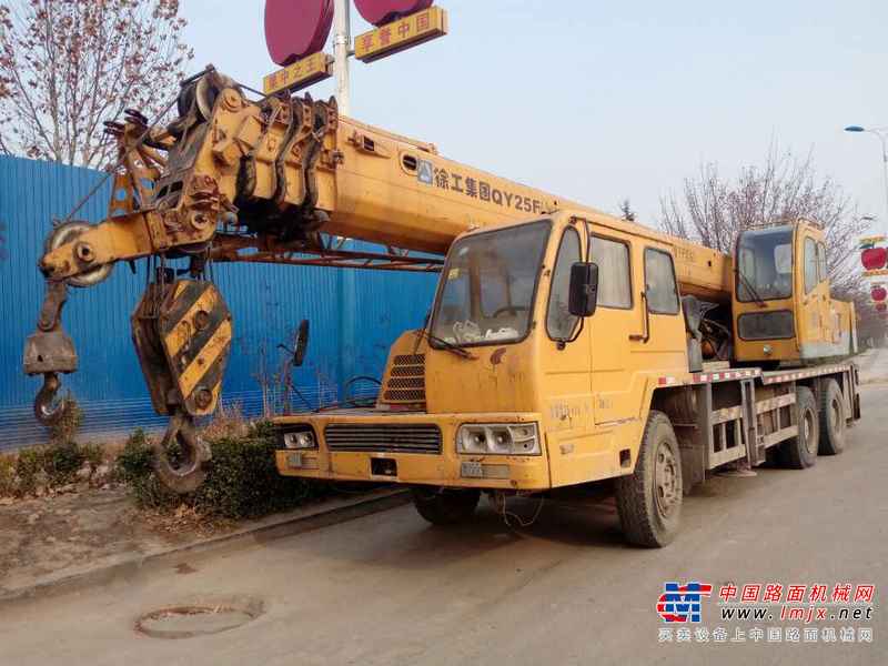 山西出售转让二手6410小时2005年徐工QZ25E汽车起重机