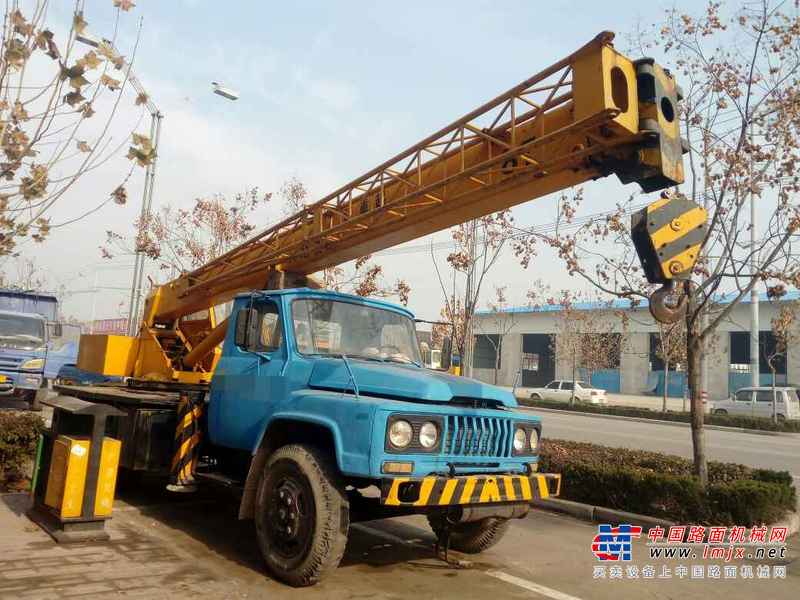 山西出售转让二手7180小时2002年湖北建筑机械QY8汽车起重机
