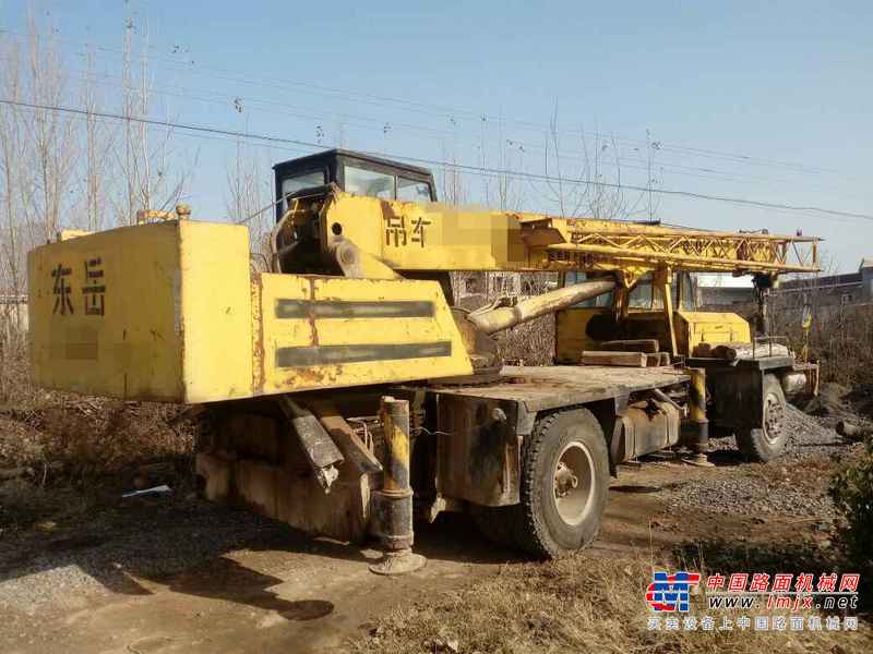 山西出售转让二手6370小时2002年东岳重工QY12C汽车起重机