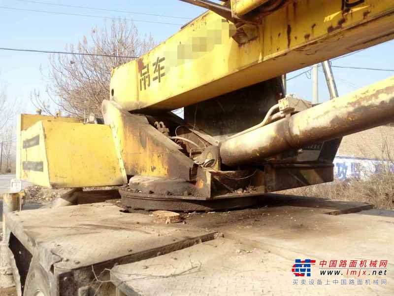 山西出售转让二手6370小时2002年东岳重工QY12C汽车起重机