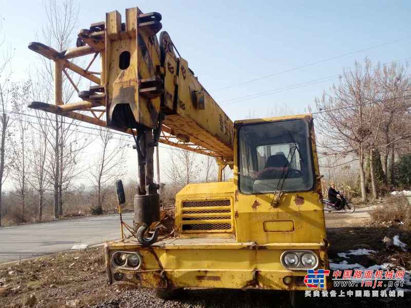 山西出售转让二手6370小时2002年东岳重工QY12C汽车起重机