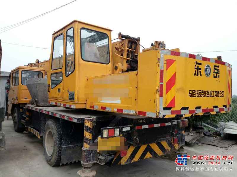 山西出售转让二手3000小时2009年东岳重工QY12C汽车起重机