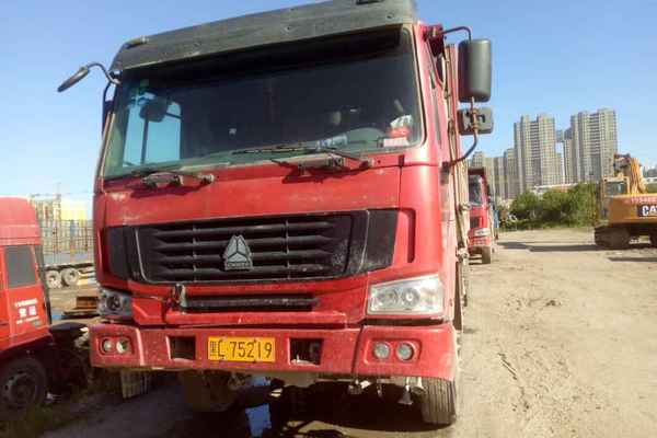 黑龙江出售转让二手2009年中国重汽豪沃ZZ3257N5247自卸车