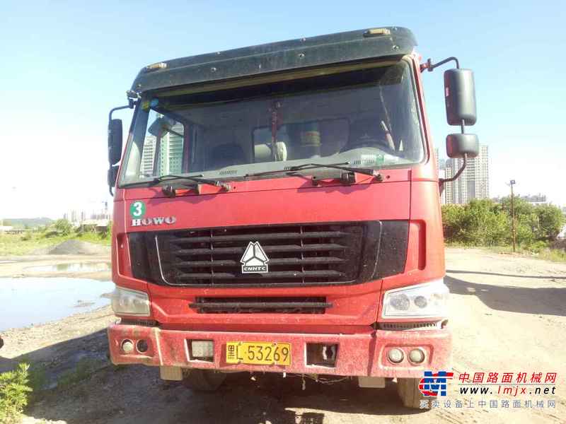 黑龙江出售转让二手2009年中国重汽豪沃ZZ3257M2941自卸车