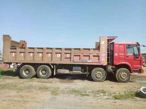 黑龙江出售转让二手2010年中国重汽豪泺ZZ3257N3648W自卸车