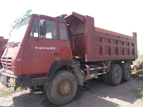 山东出售转让二手2009年陕汽德龙SX3255DM404自卸车