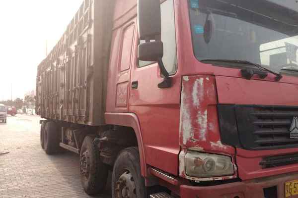 内蒙古出售转让二手2009年中国重汽豪沃ZZ3257M2941自卸车