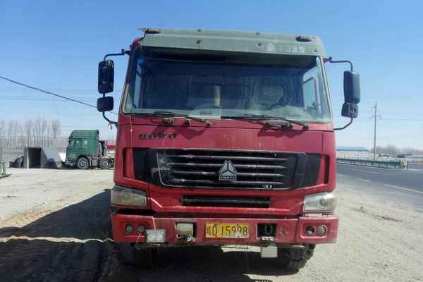 内蒙古出售转让二手2008年中国重汽豪沃ZZ3257N3847D1自卸车