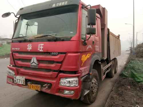 山东出售转让二手2015年中国重汽豪沃ZZ5437N466741自卸车
