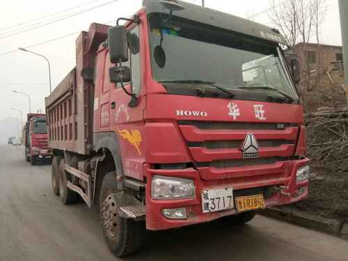 山东出售转让二手2015年中国重汽豪沃ZZ5437N466741自卸车